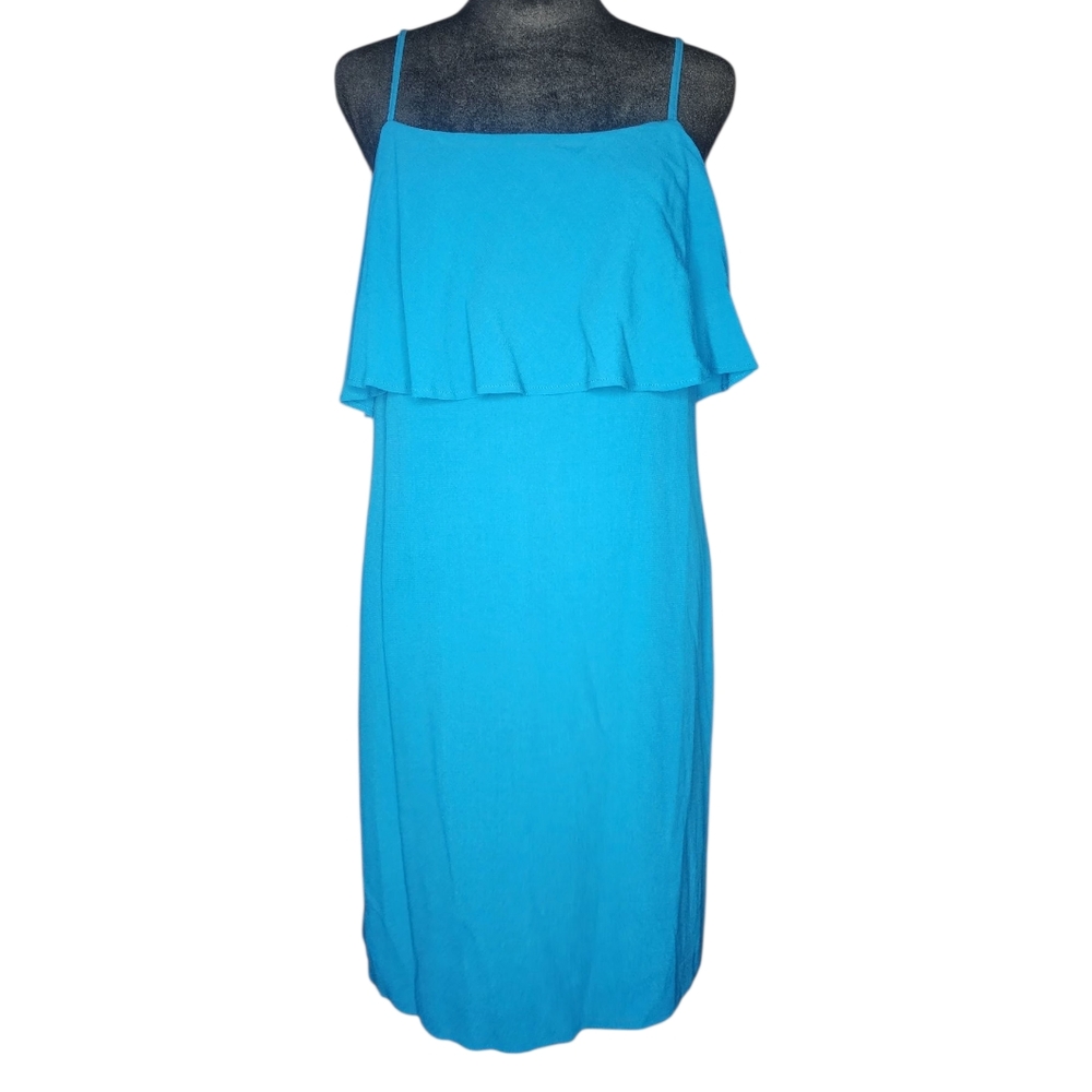 NWT J. Crew Tiered Dress in Pebble Crepe Style, Womens 10